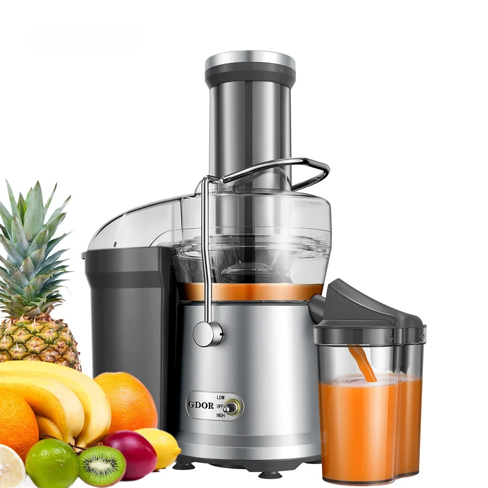 

100% BPA-Free 1200W Centrifugal Juice Extractor 2 Speeds Mode 3.2 Inch Feed Chute High Juice Yield Fruits and Vegetable Juicer