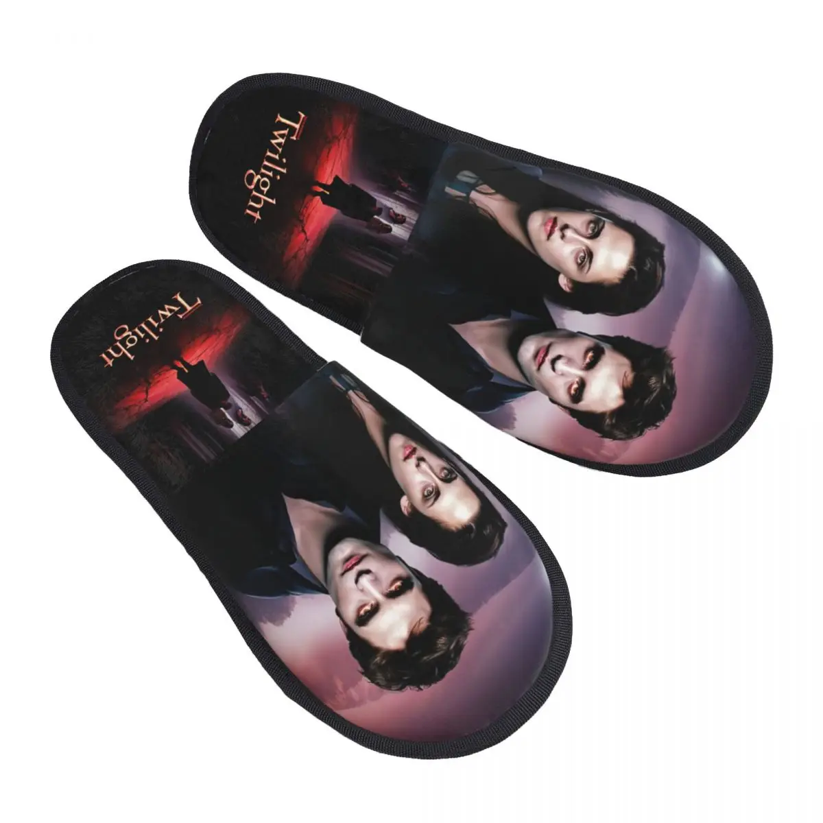 

Custom The Twilight Saga House Slippers Women Soft Memory Foam Shoes Cozy Warm Anti-Skid Slipper