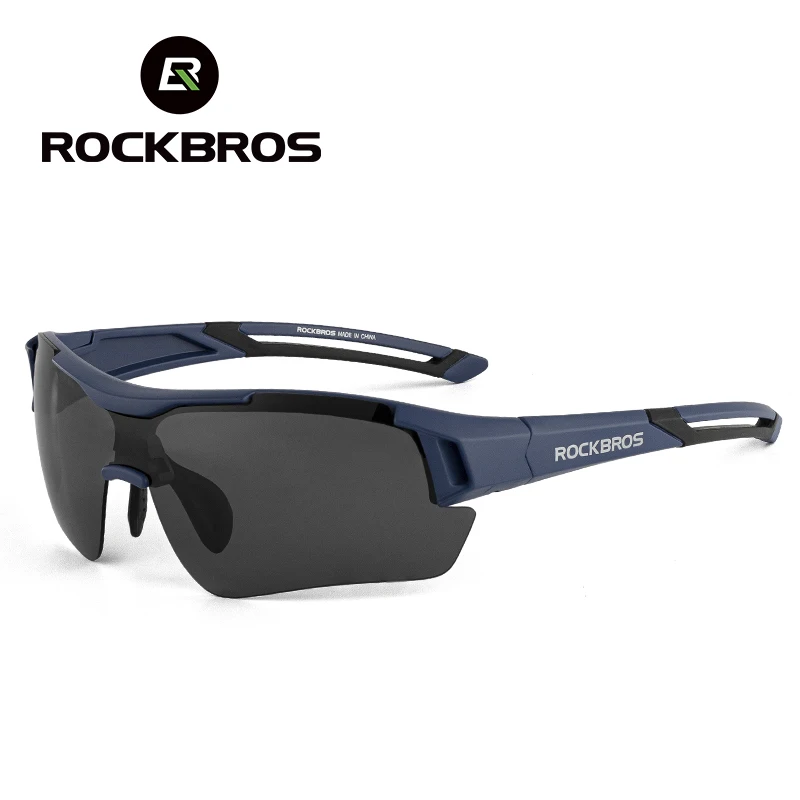 

ROCKBROS 3 Lens Bicycle Glasses Adjustable Polarized Bicycle Sunglasses Eyewear Men Women Sports MTB Road Cycling Glasses