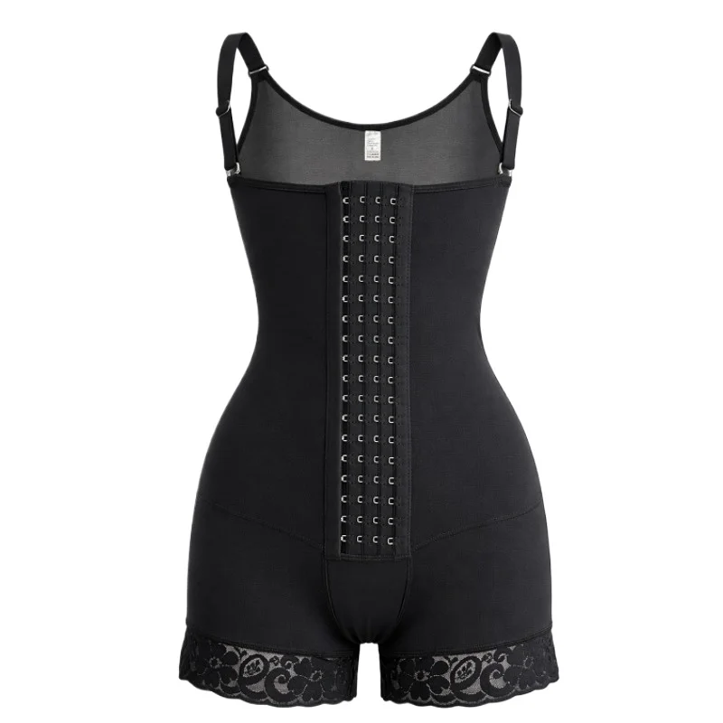 

Послеоперационный корректирующий боди с регулируемыми бретелями для контроля живота, послеродовое утягивающее белье, корректирующее белье для живота