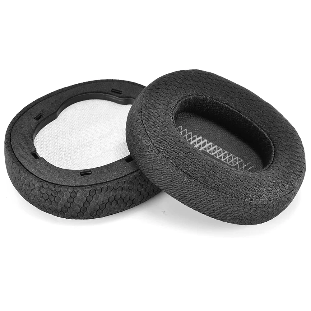 Live 650 BTNC Ear Cushion Fabric and Memory Foam Ear Pads Replacement Compatible JBL E65 E65BTNC Headphones Earpad Mesh Fabric
