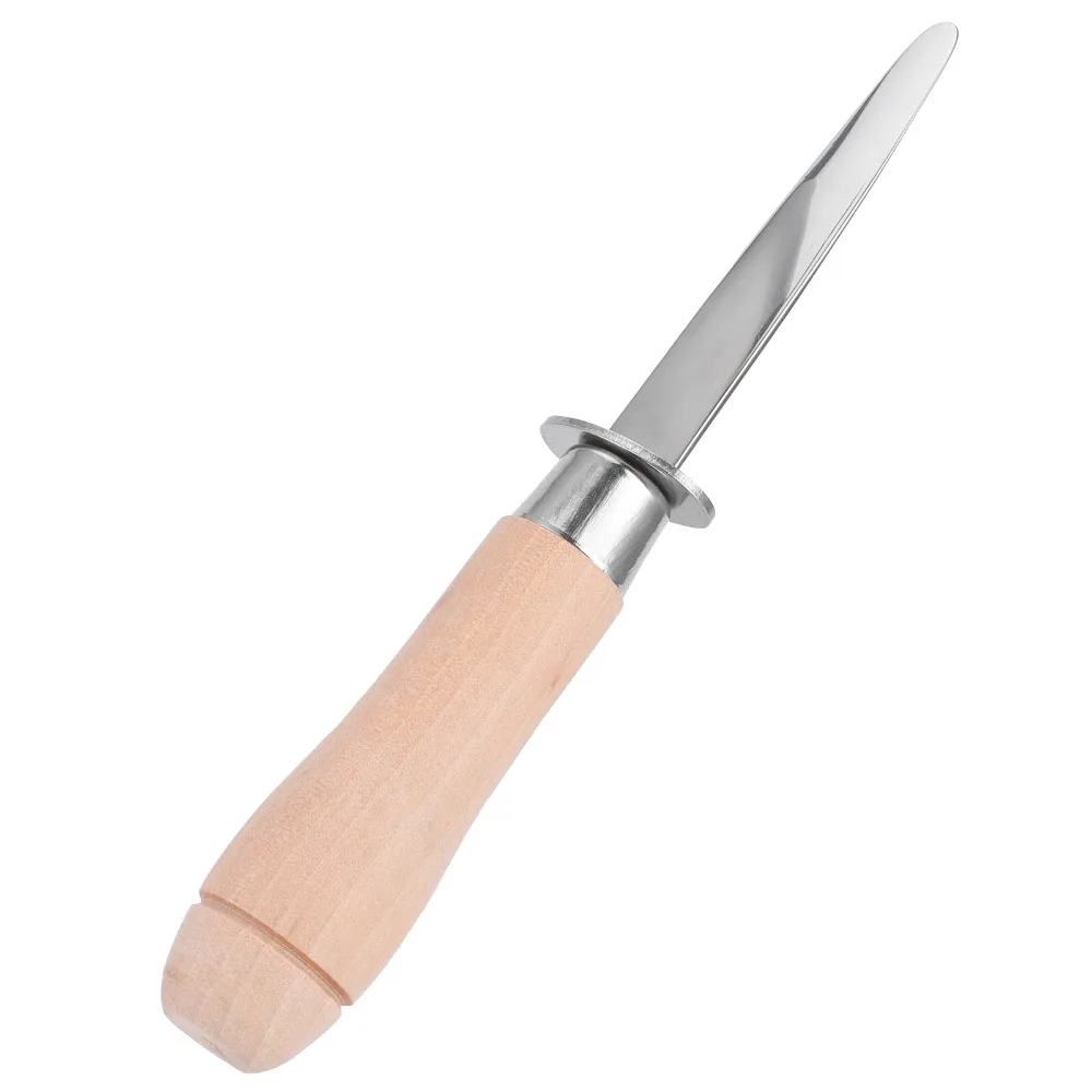 Stainless Steel Oyster Knifes Wear‑Resistance Labor-Saving Oyster Shucker Workmanship Safe Reliable Seafood Opener
