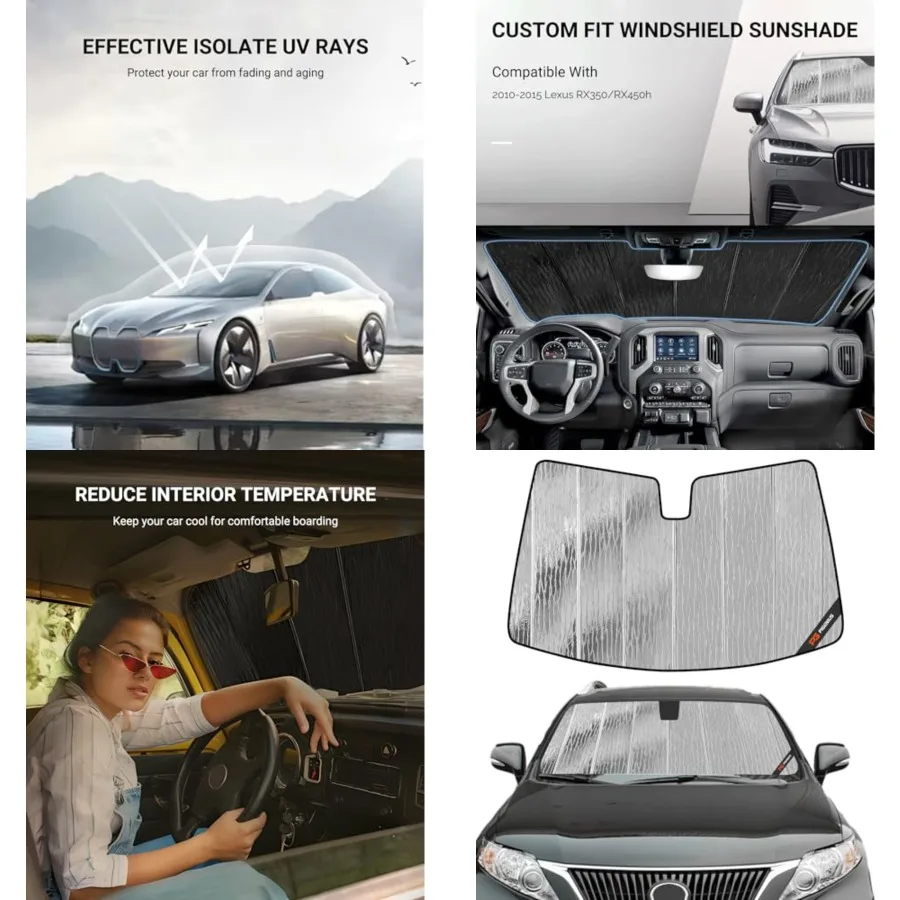 

Windshield Sun Shade for Lexus 350/450h Front Window Sunshade - AstraGuard