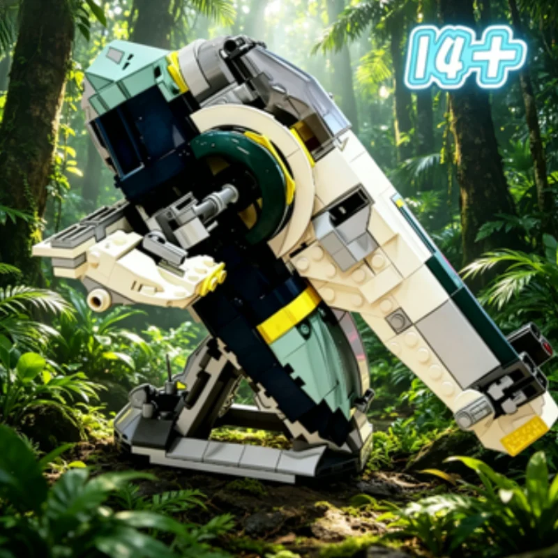 2026-new-star-wars-building-blocks-toys-jango-fett's-starship-model-based-on-attack-of-the-clones-story-popular-space-vessel