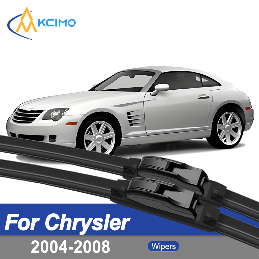 

Premium Rubber Durable Silent Windshield Wiper Blades 2pcs for Chrysler Crossfire 2004-2008 Front Wiper Blades Set