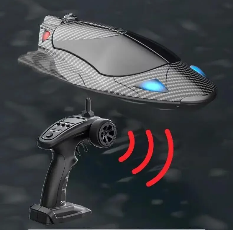 Boat model remote control ship RC Vortex fountain cooling brush motor recovery recovery 25 km/h High speed off-road ship model