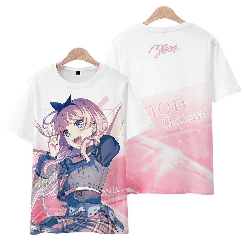 

T-shirts 3D Print Kid Cartoon Tees Men/Women Short Sleeve O-Neck TShirt Street Harajuku Y2k Tops