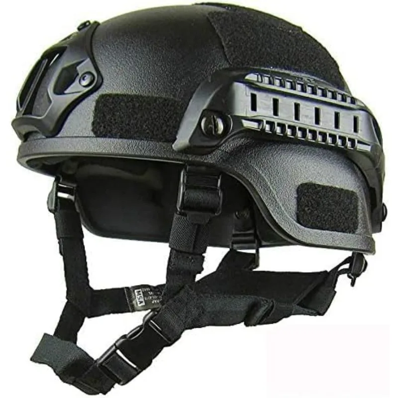 戦術的な-fast-フルフェイス-abs-ヘルメット、取り外し可能なゴーグル付き、nvg-ブラケット、エアソフト-cs-軍事用保護マスクギア、屋外用
