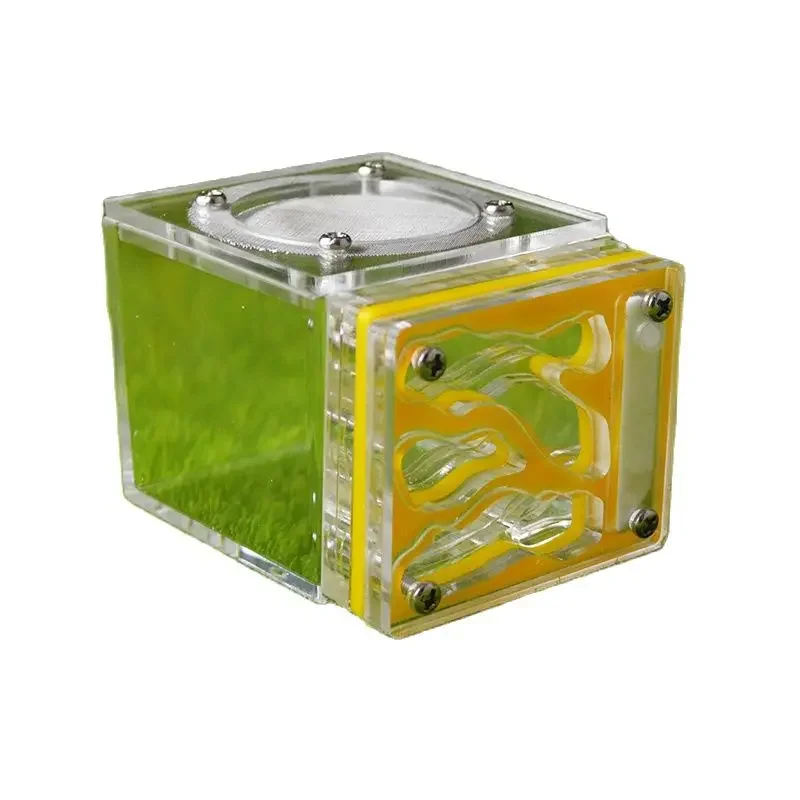 1PCS Acrylic Mini Stereo Moisturizing Pet Ants Nest Castle Workshop Home Gifts Ants Farm House