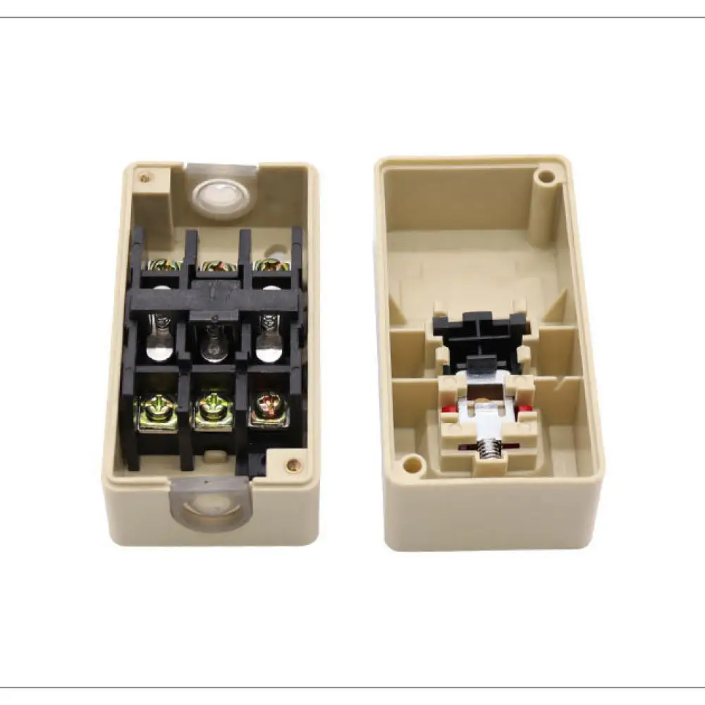 TBSP 315 Three Phase 15A Push Button Switch Industrial Machine Power On Off Control Starter Waterproof Motor Controller