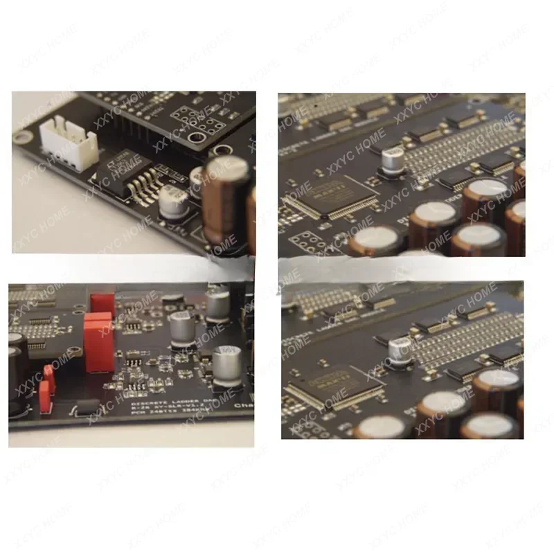 R-2R XY-SLR Complementary Resistor Ladder Differential Balanced Decoding I2S Input DAC Board For HiFi Amplifier