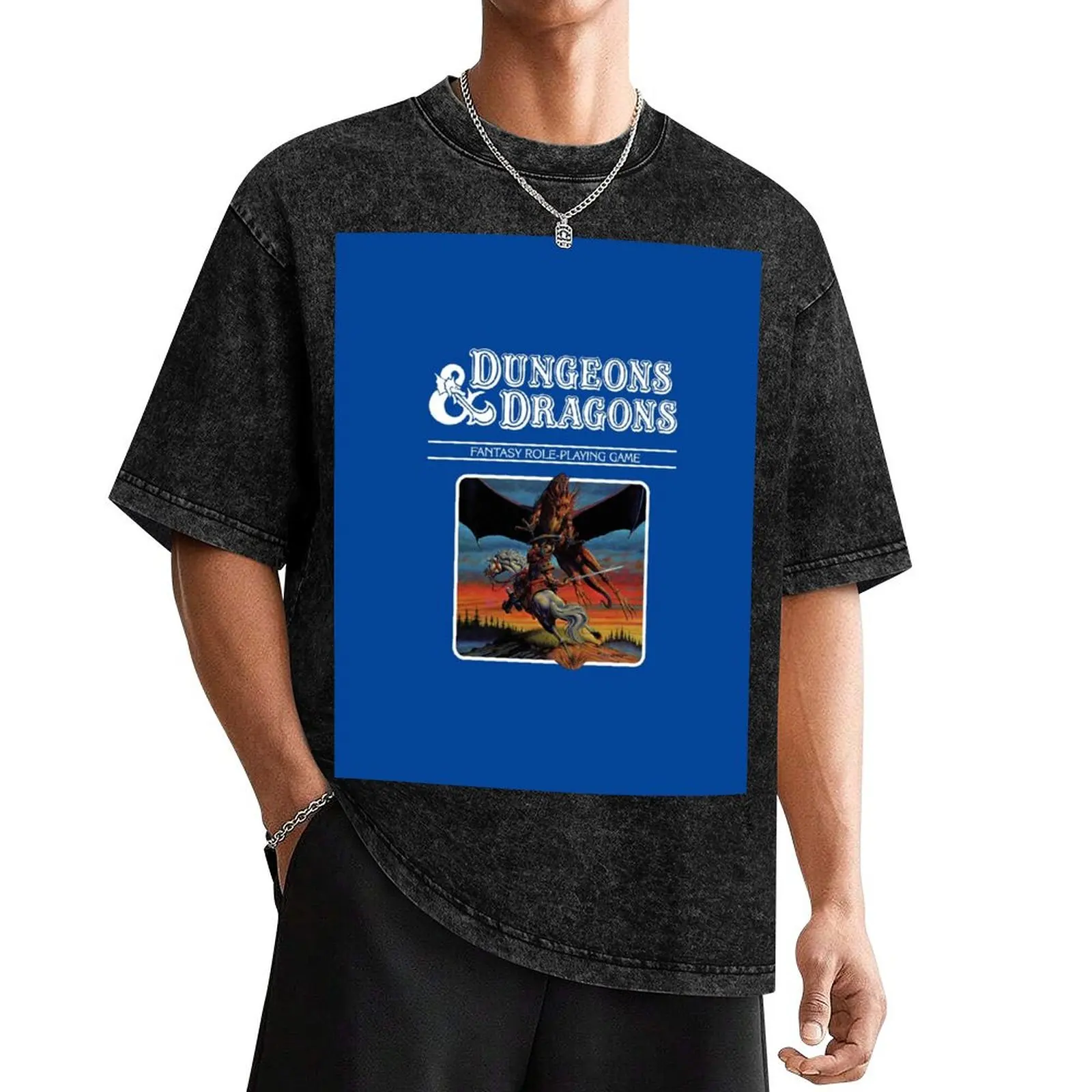 Dungeons & Dragons Expert Set T-Shirt summer shirt oversized t shirt Aesthetic clothing men tshirt