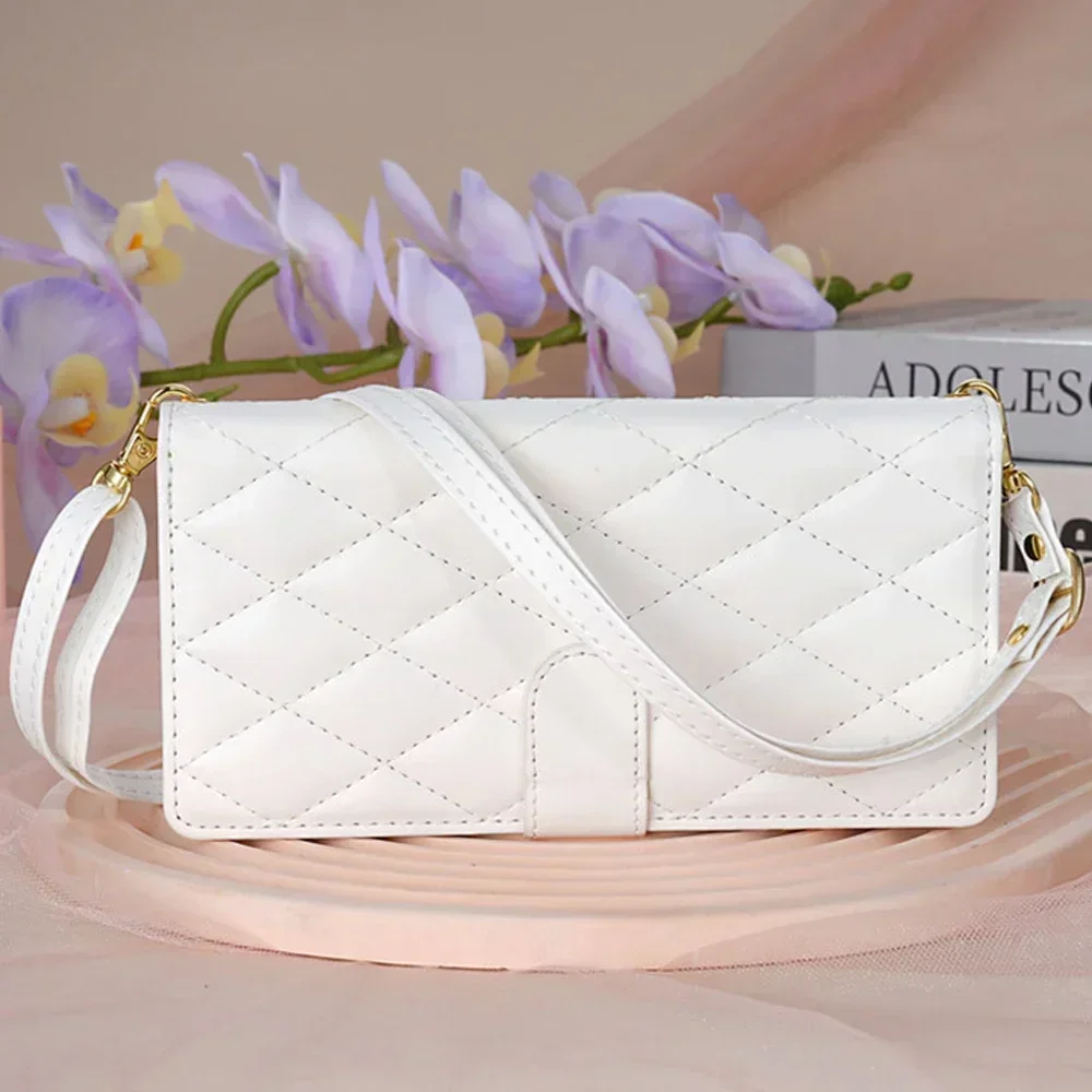 

Флип-чехол для iPhone 15 14 13 12 11 Pro Max, кожаный чехол на молнии через плечо для iPhone 13 Mini Xs Xr X 7 8 Plus SE 2022, чехол