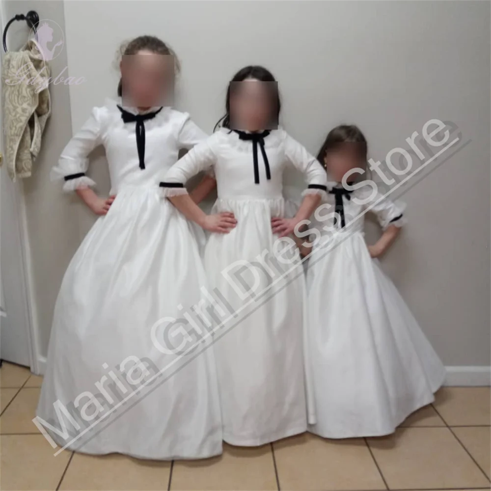 abiti-da-ragazza-di-fiore-classici-in-raso-bianco-con-collo-alto-e-fiocco-nero-abito-da-festa-di-nozze-abito-lungo-da-compleanno-per-bambini-personalizzato