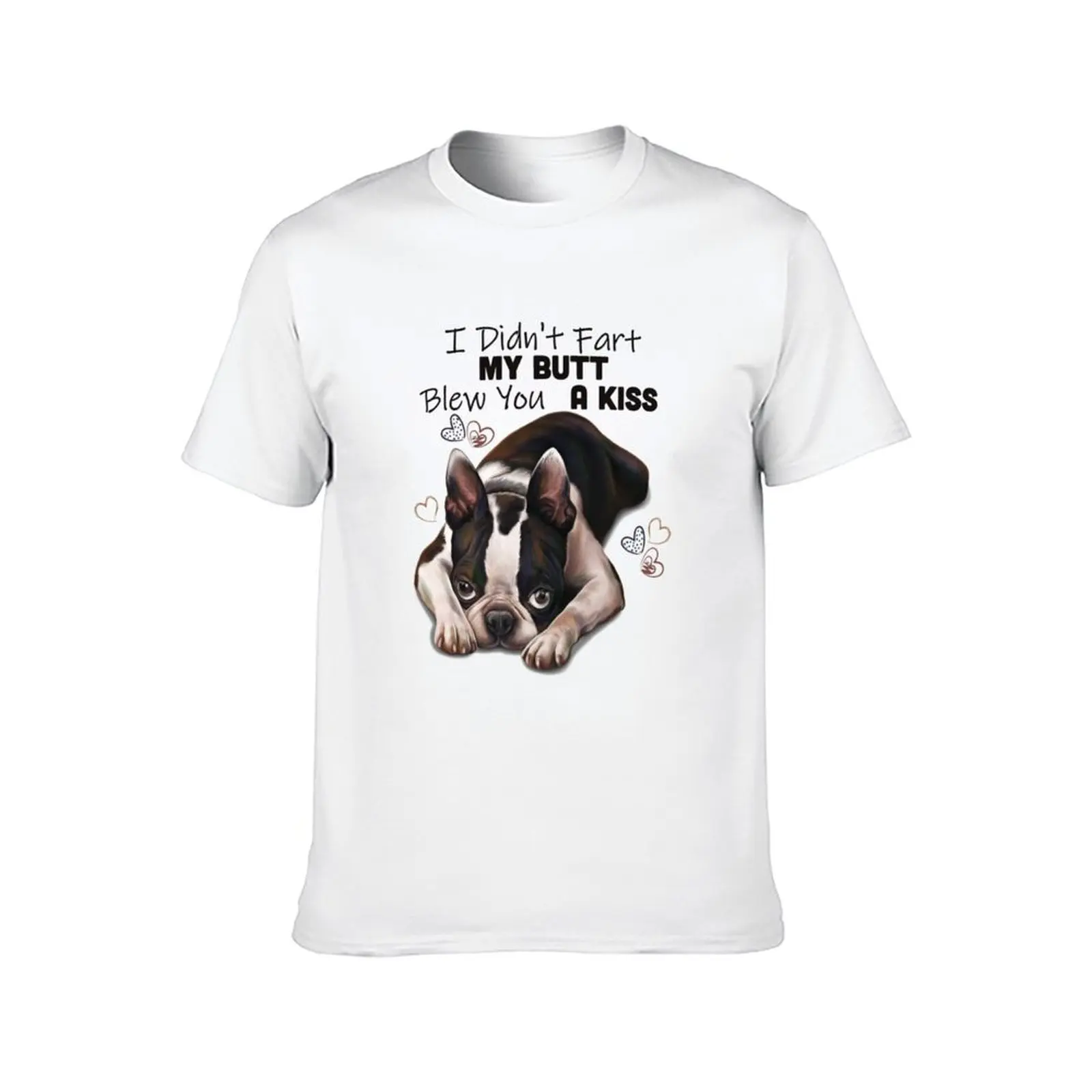 Boston terrier gifts Boston shirts puppy dog breed art T-Shirt man t shirt summer man t shirt cotton T-Shirt