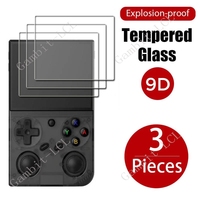 3PCS 9H HD Tempered Glass For AMPOWN G350 3.5Inch GameHero ON Batexp G350 Games Screen Protector Cover Film