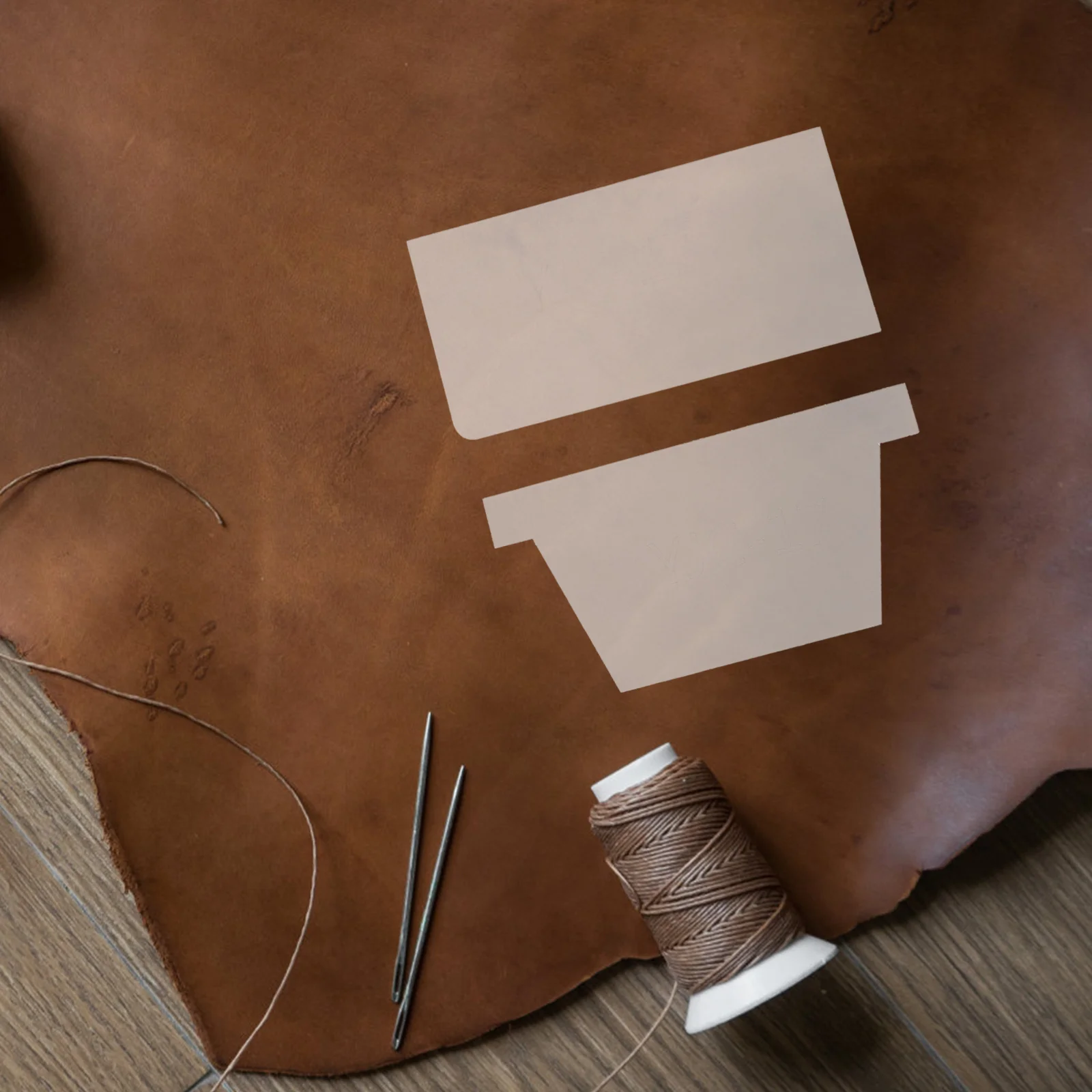 

1Set Acrylic Templates Stencils for Wallet Production Template DIY Wallet Patterns Template Craft Tool for Beginners