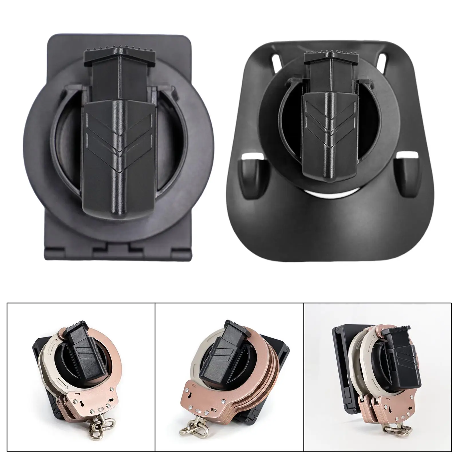 

Кобура для наручников Чехол для наручников Быстросъемный зажим для ремня Крепление для хранения право