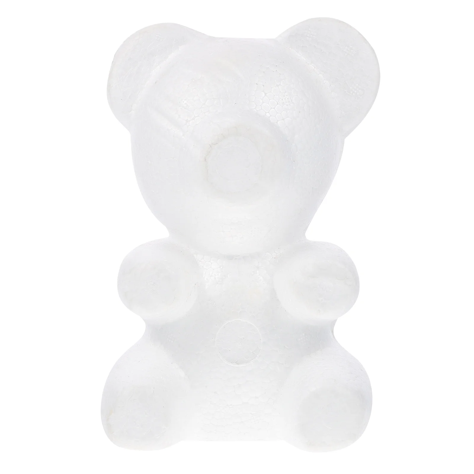 Floral Foam Blocks for Artificial Flowers Ornaments Kids Balls White Bear Shape