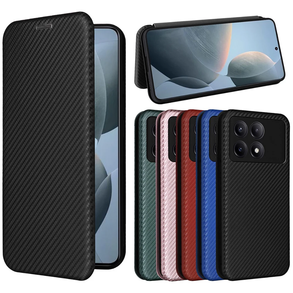 

For Poco X6 Pro 5G Magnetic Leather Wallet Card Flip Book Case For Xiaomi Poco X6 Pro Luxury Cover Mi Phone X6 X 6 X6Pro Funda