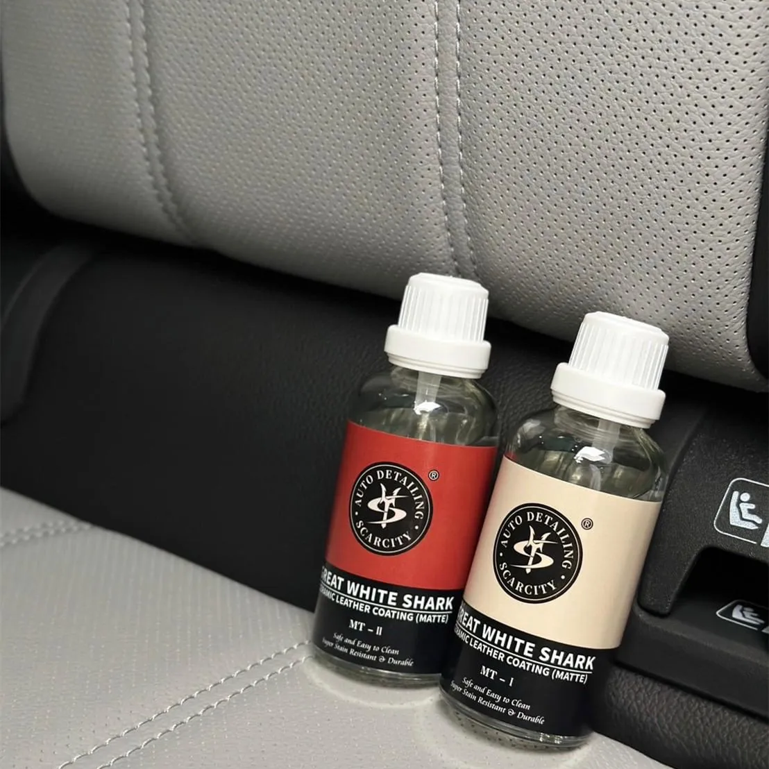 طلاء سيراميك جلدي من سكارسيتي للسيارات-درع جلدي طلاء نانو سيراميك مقاوم للبقع MT-I & MT-II