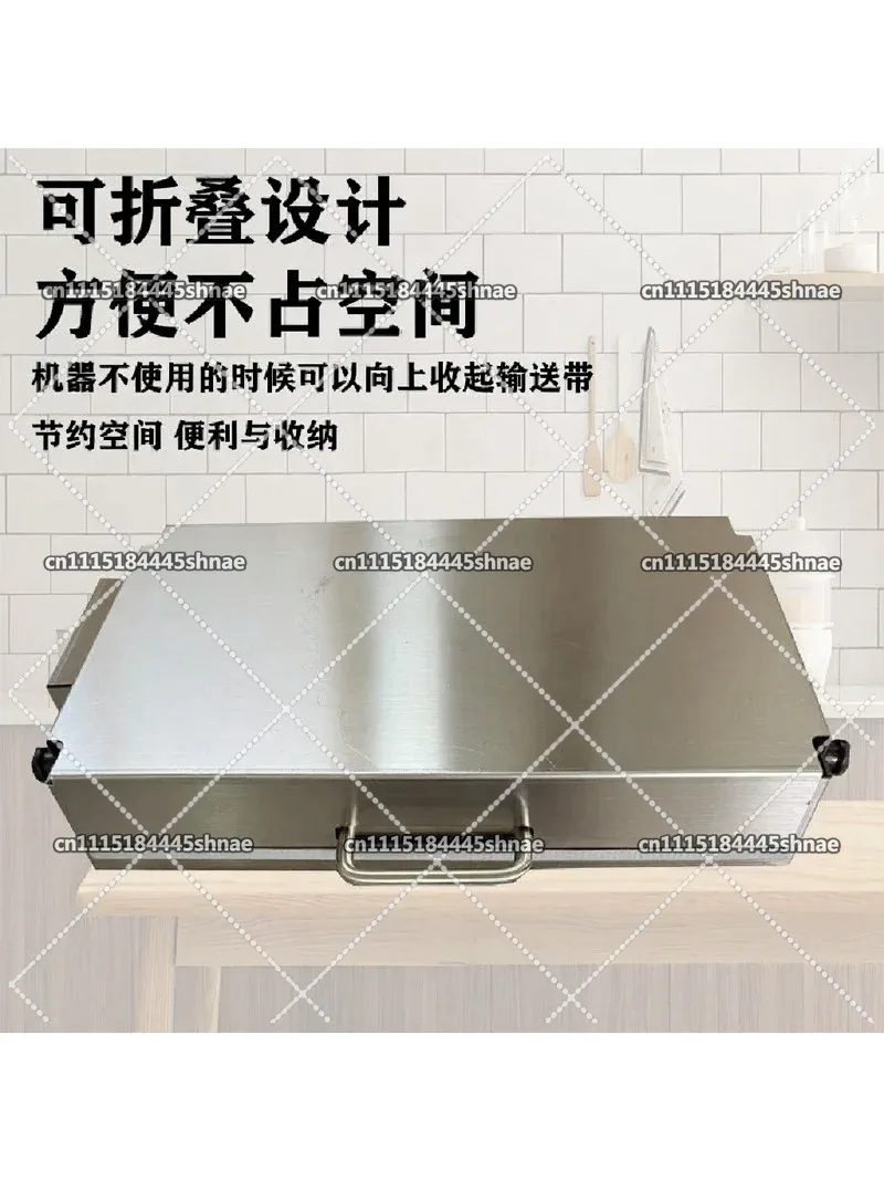 Desktop Folding Shortening Machine Manual Dough Press for Pizza Croissant Bread Bakery Equipment