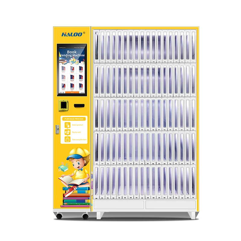 Smart Touch Screen Book Vending Machine Automatic Book Vending Machine For Sale