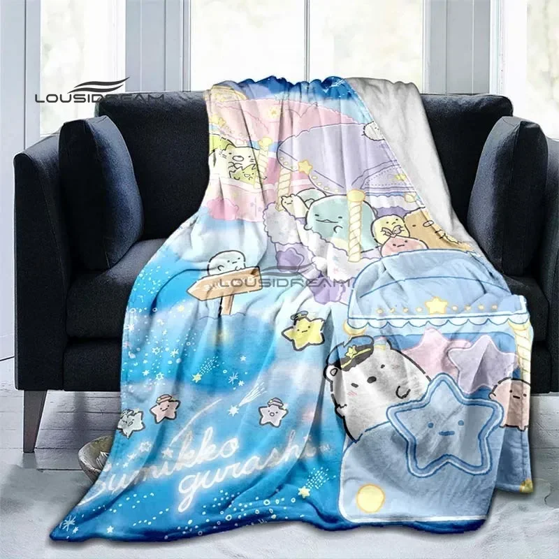 

Sumikko gurashi Blanket Cute Cartoon Home Decorate Bedroom Living Room Sofa Cozy Blankets for Beds