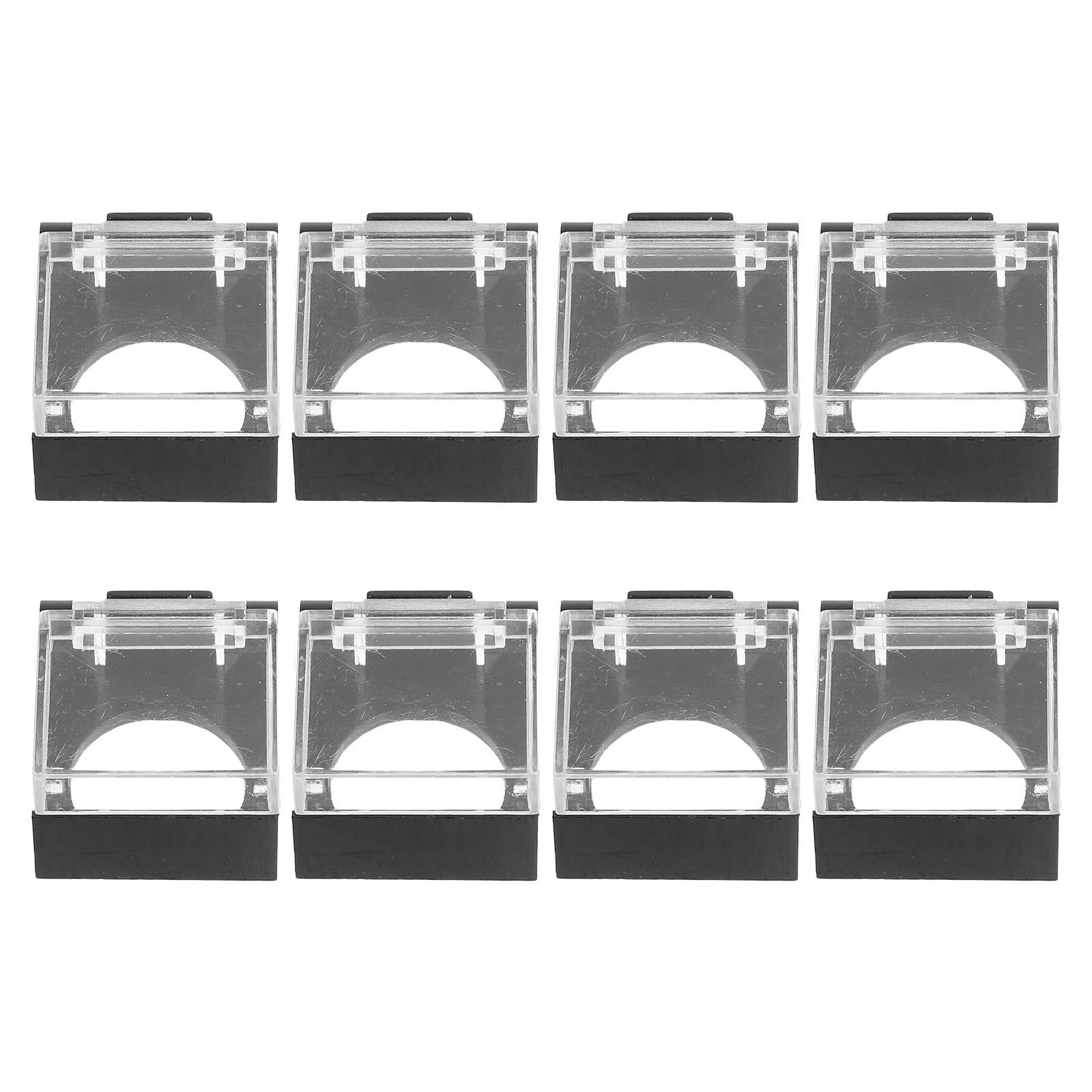 

8Pcs Removable Button Covers Plastic Power Switch Protector Anti-Accidental Guard for Washing Machine Dishwasher