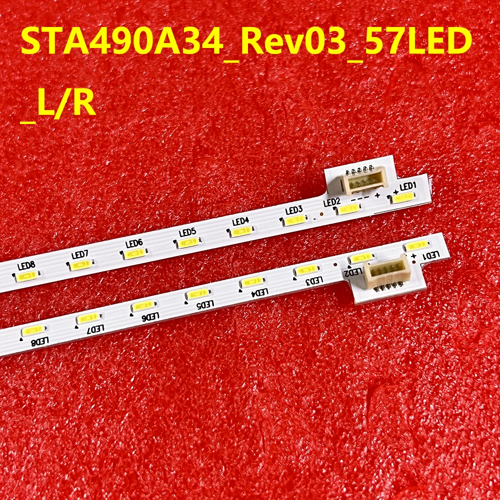 5/10KIT STA490A34 Rev03 57LED KDL-49W750D KDL-49WD751 KDL-49WD752 KDL-49WD754 KDL-49WD759 KDL-49WD756 KDL-49WD757 KDL-49WD758