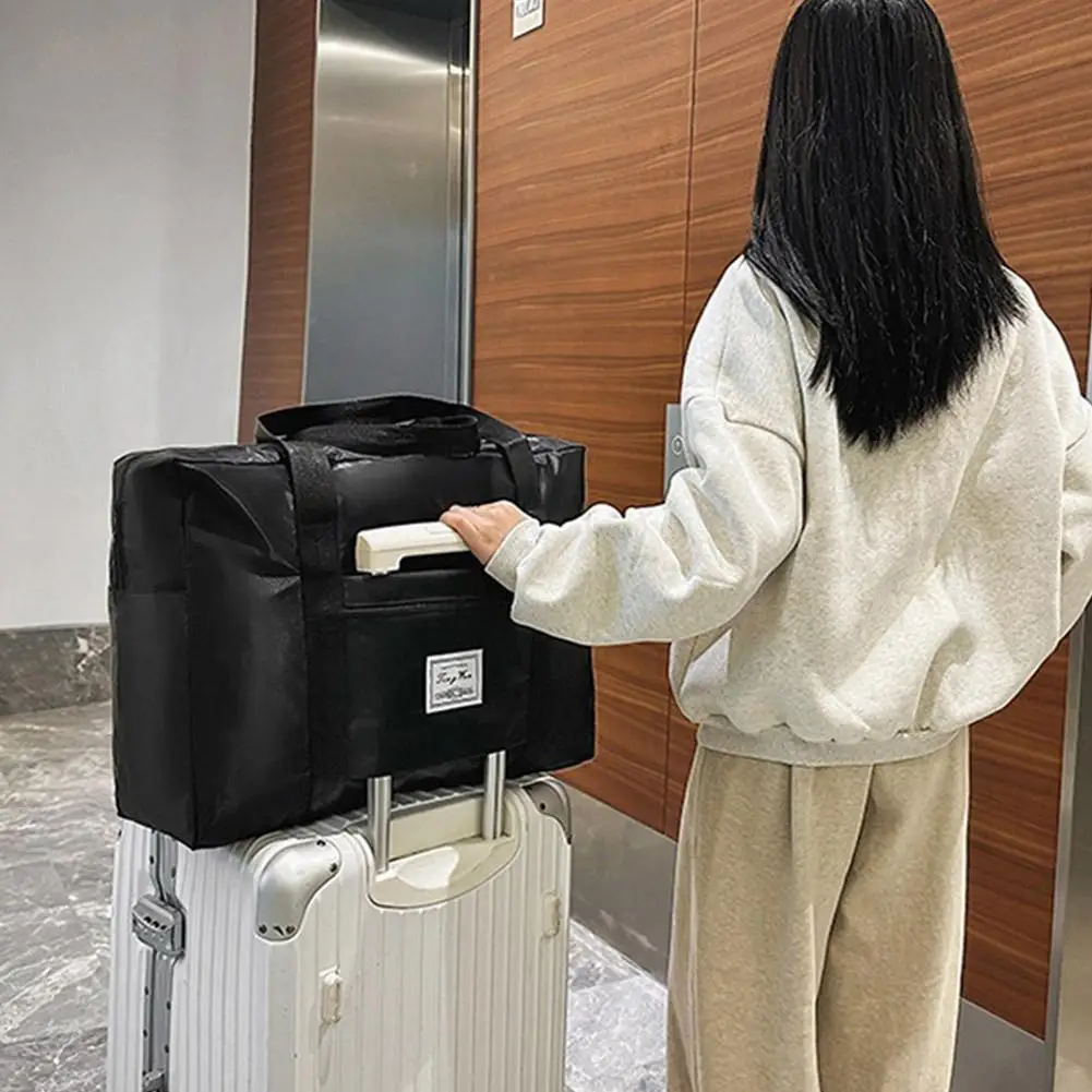 حقيبة تخزين واق من المطر خفيفة الوزن محمولة، أمتعة ذات سعة كبيرة، حقيبة كتف، مستلزمات سفر قابلة للطي #2