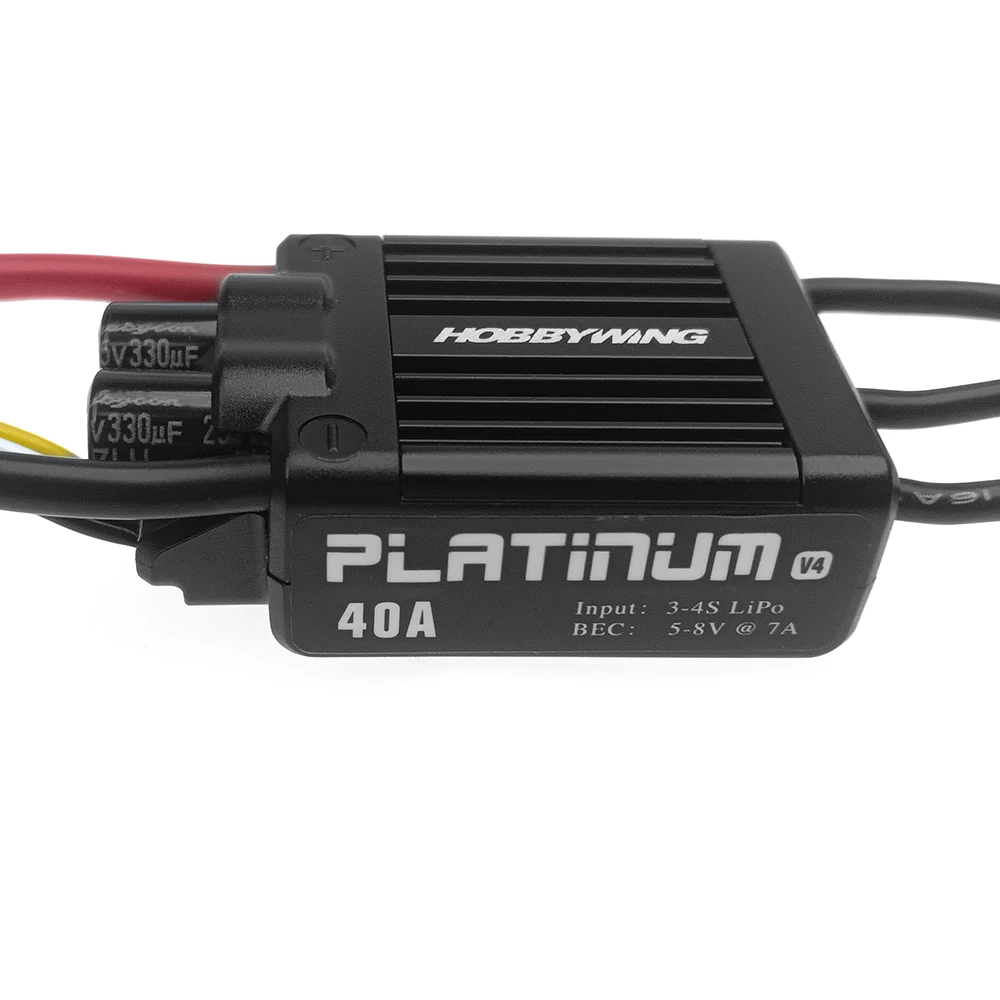 Hobbywing Platinum 25A 40A V4 Brushless Electronic Speed controller ESC for RC Drone Heli FPV Multi-Rotor