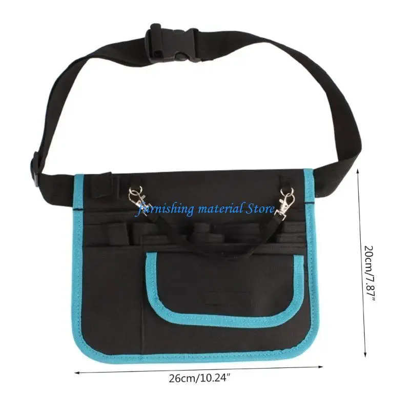 Y5GD Durable Oxford Nurse Waist Bag Nurse Fanny Pack- Multi-functional Tool
