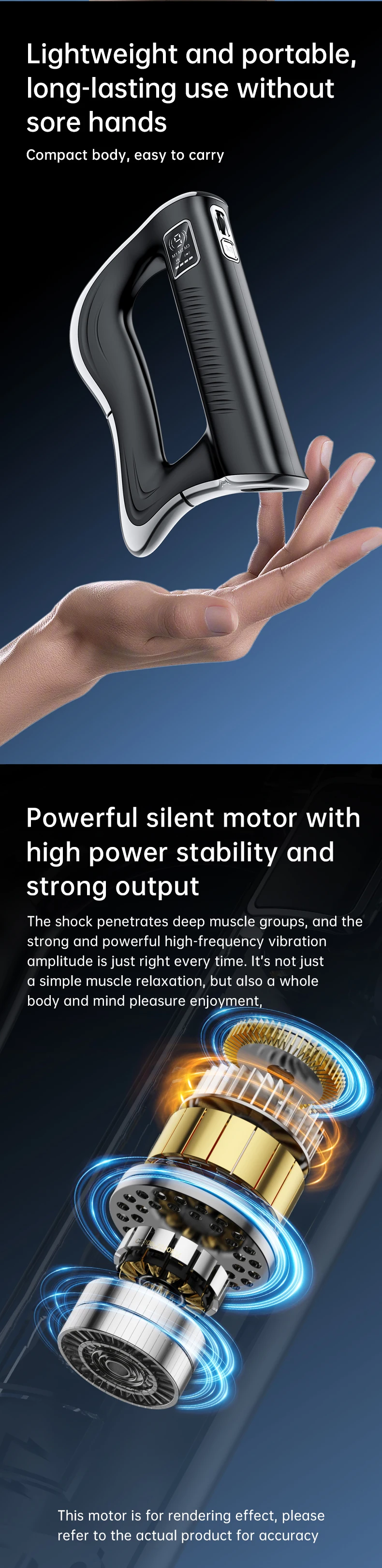 Rechargeable Fascia Knife Tens EMS Muscle Stimulation Micro Massage Relax Electric Leg Scraping Fascia Knife Vibration Massager