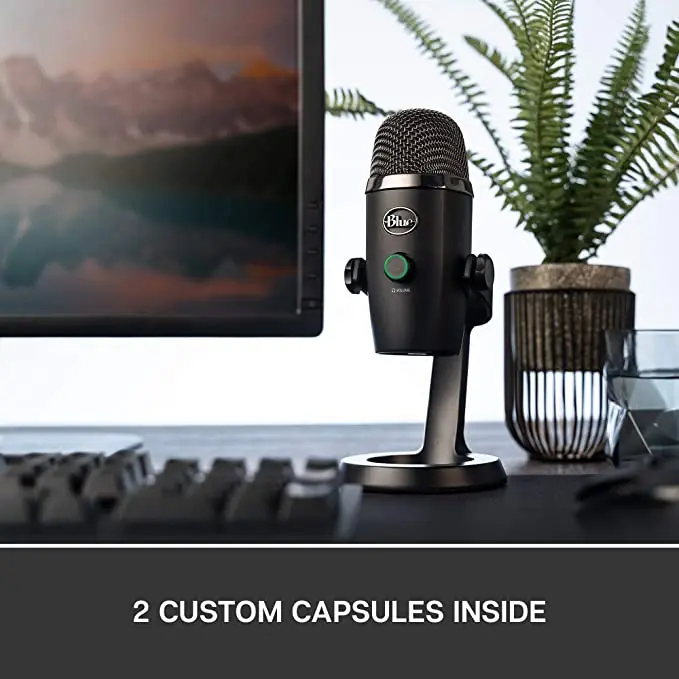Blue Yeti Nano small snow monster USB microphone computer professional capacitor Mic K song recording live Yeti Nano
