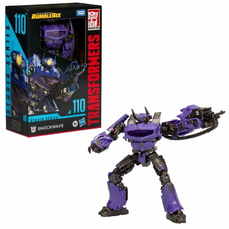 In Stock Hasbro Transformers Toy Studio Series SS-110 Shockwave Movie Toys Robots Action Figures Gifts Hobbies