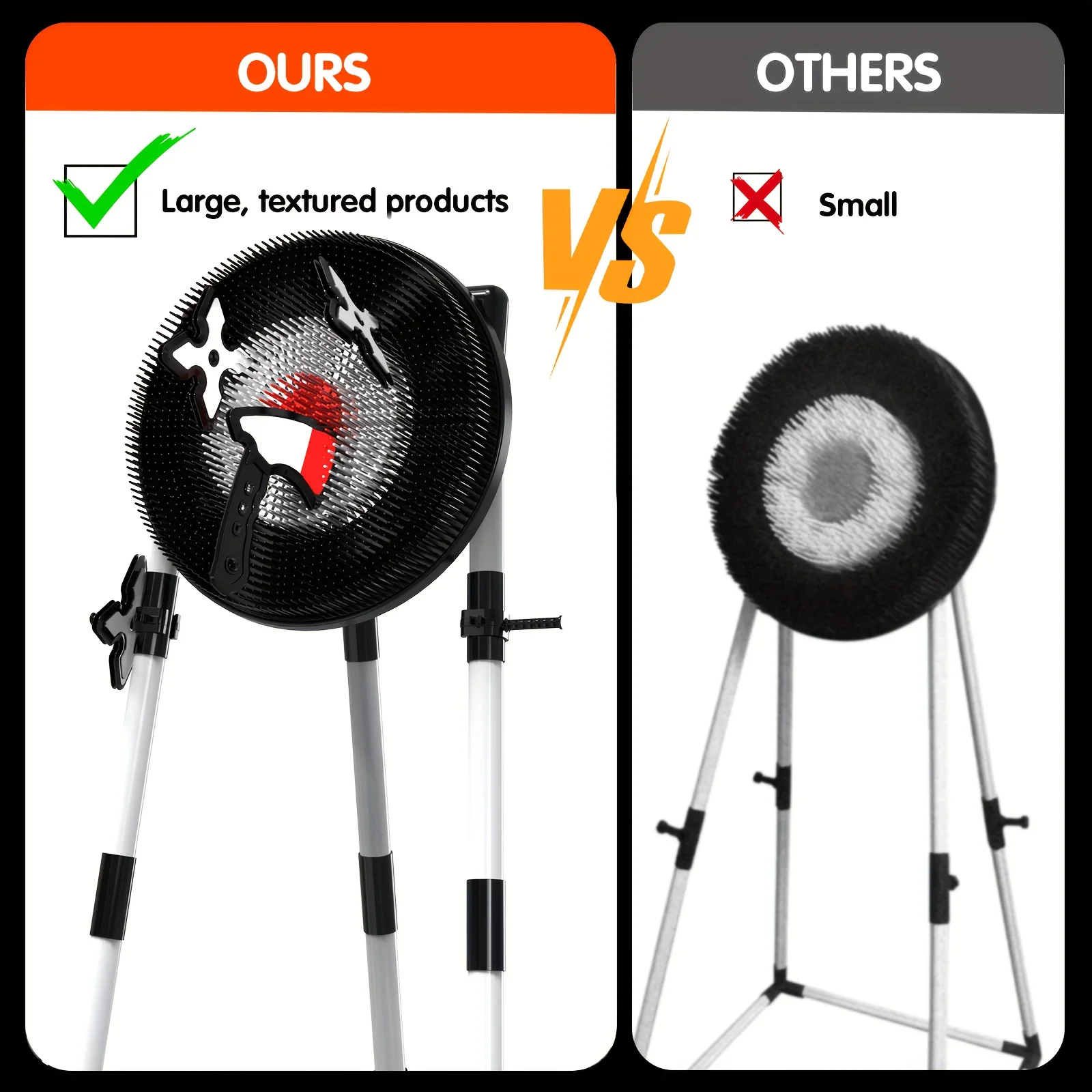 Axe Throwing Target Set, 3 Plastic Axes & Stars, Collapsible Stand, Bristle Target, Safe For Indoor & Outdoor Play, Fun Sports