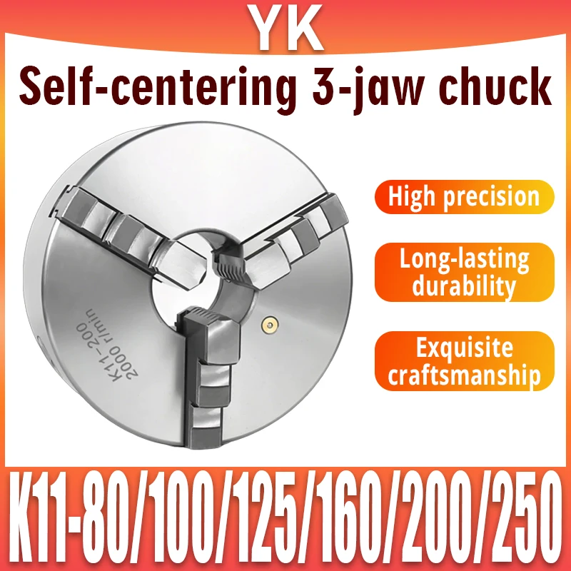 k11-three-jaw-chuck-k11-80-100-125-130-160-165-200-lathe-self-centering-precision-chuck