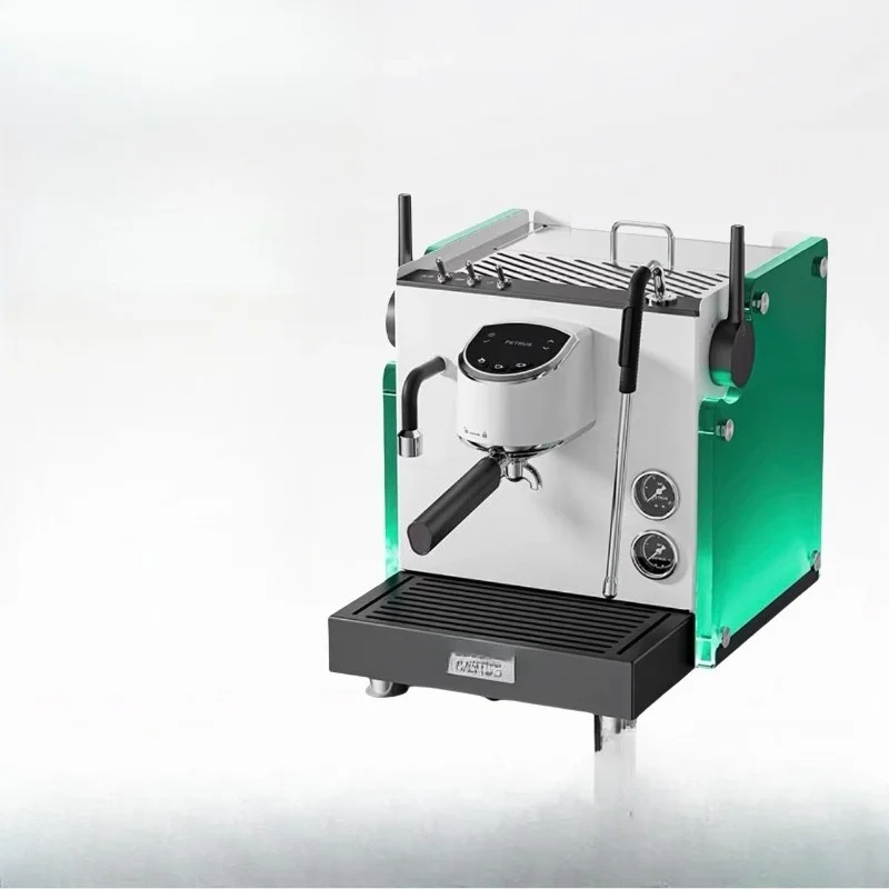 

Commercial semi-automatic small professional coffee machine, single head rotary pump