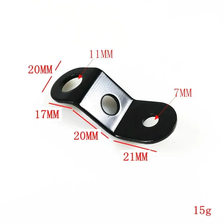 Universal Motorcycle Brake Master Cylinder Fluid Reservoir Tank Oil Cup Holder Support Bracket Cruiser Chopper Touring ATV