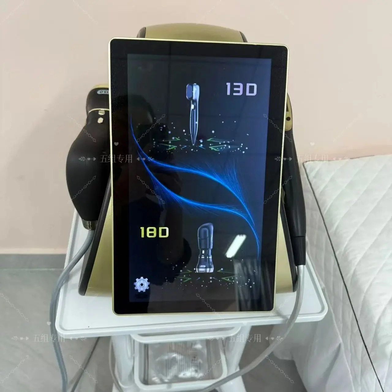 

2 in 1 Face Lift 22D HI FU Max Skin Tightening Salon Equipment with Face Body Tightening Function Professional