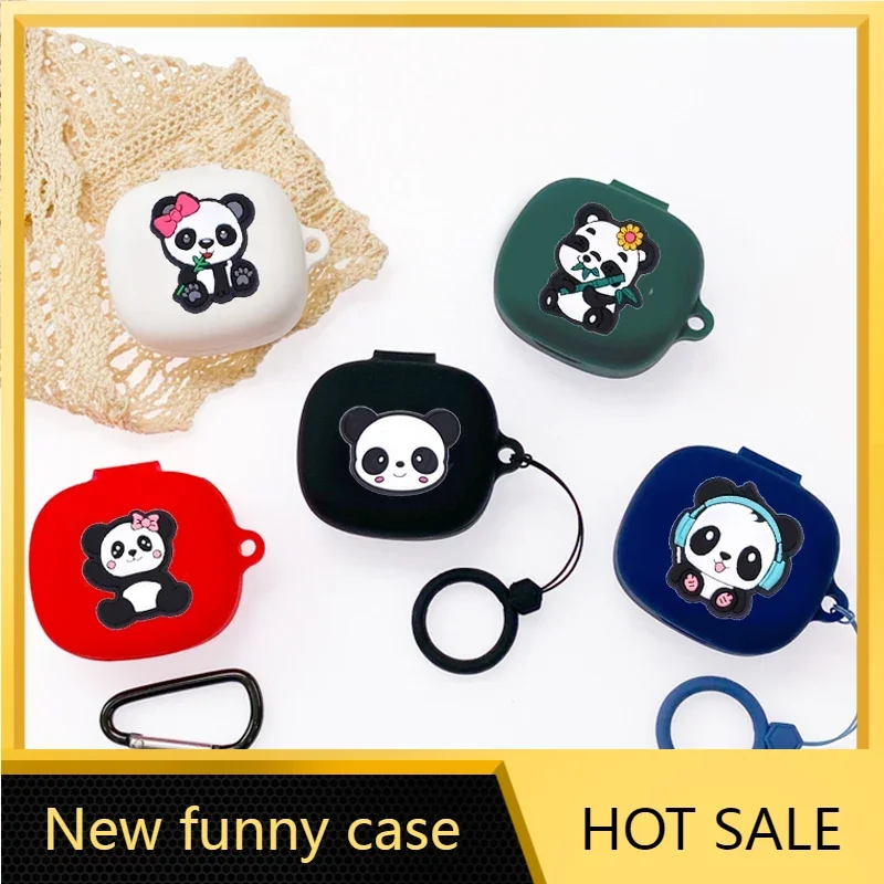 Cute Panda case For Haylou GT6 Case Cute Silicone Earphones Cover for Haylou gt6 case hearphone box