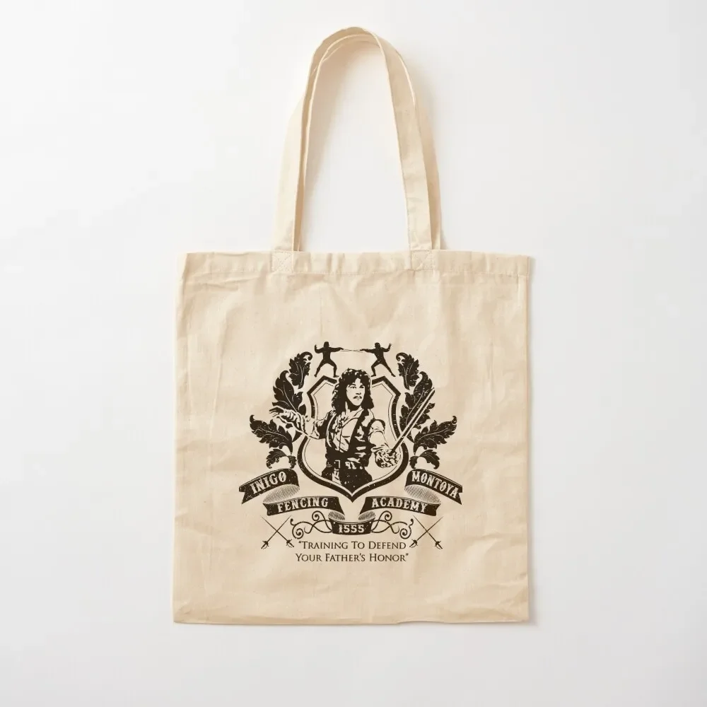 Inigo Montoya Fencing Academy Tote Bag sacola grande sacola para presente Bolsa