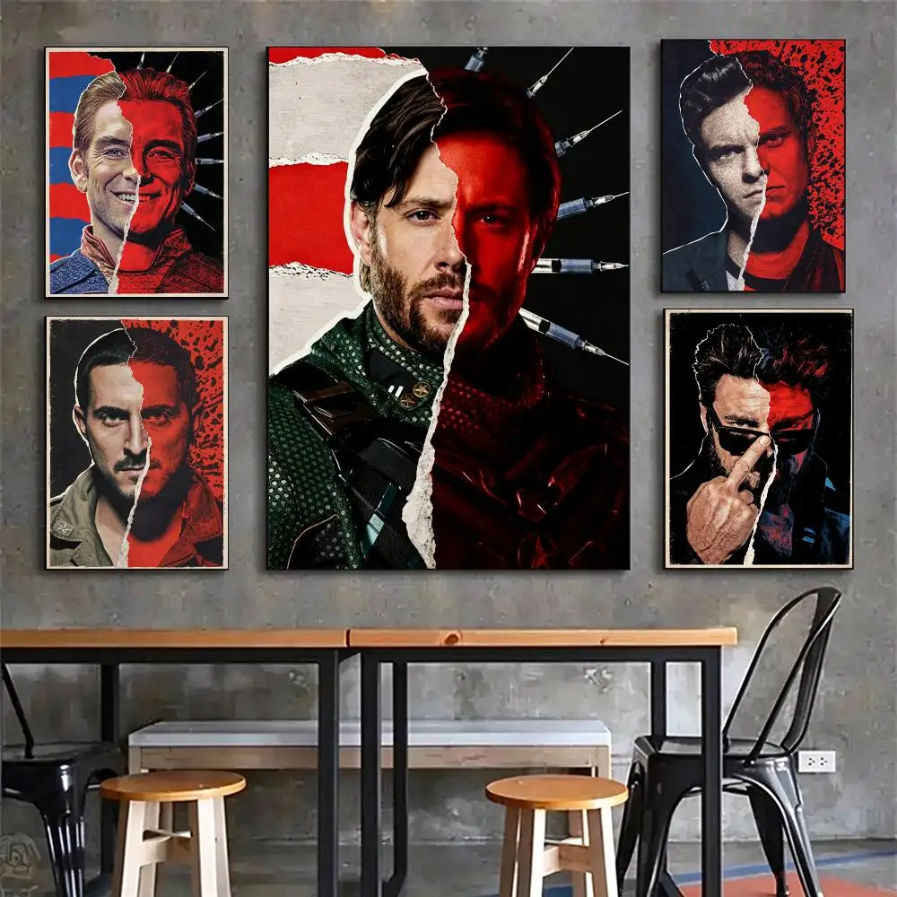 series The Boys Poster Poster HD Printing Vintage Luxe Home Decor Wall Art for the Living Rooms Entryways Gift