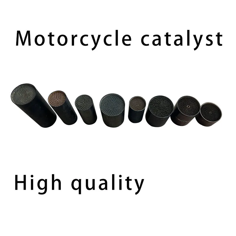 Hochleistungs-Katalysatorkern aus Metall für Motorradauspuff, universeller Katalysator-Einsatz, Euro5-6 Motorradkatalysator