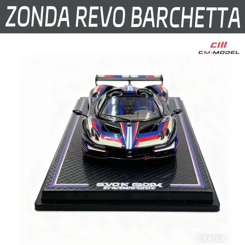 CM modelo 1/64 ZONDA REVO BARCHETTA APAxpo vehículo de Motor de aleación modelos fundidos a presión colección de juguetes de coches regalos de navidad para niños
