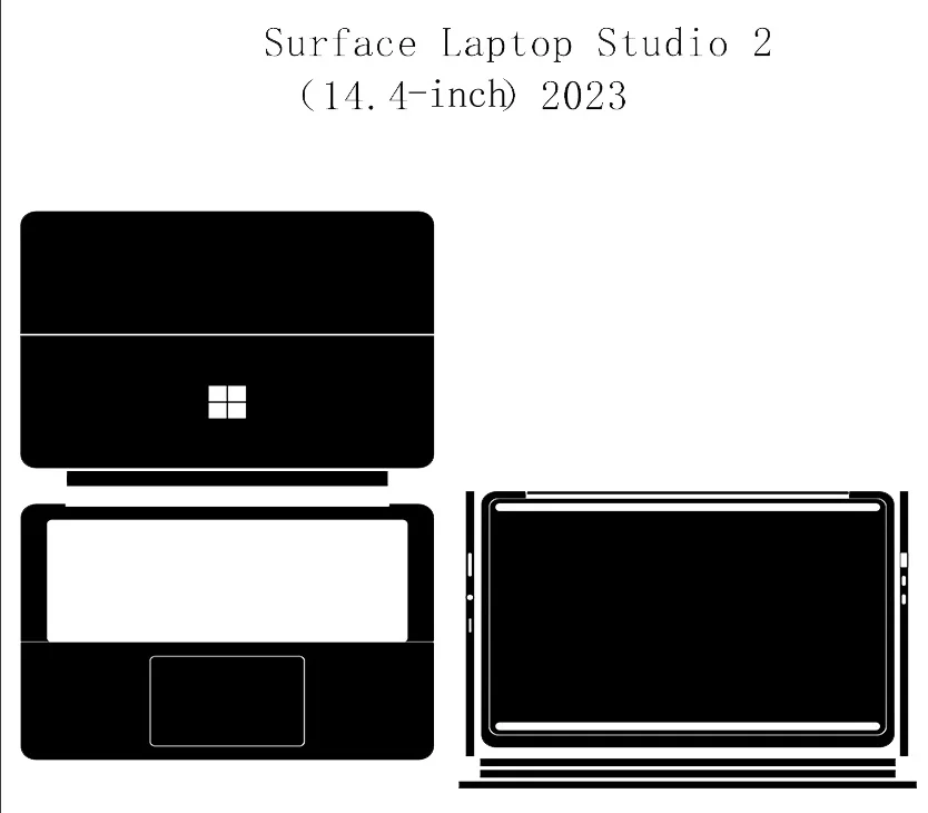 Sticker Skin for Surface Laptop Studio 2022/ Studio 2 2023 14.4\