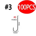 100 piezas Tamaño 3