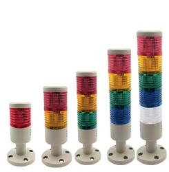 Máquina de luz led audible y visual de 1-5 capas, luz de alarma de tres colores para puerta, carretilla elevadora, luz de advertencia de seguridad, indicador de señal GJB-369