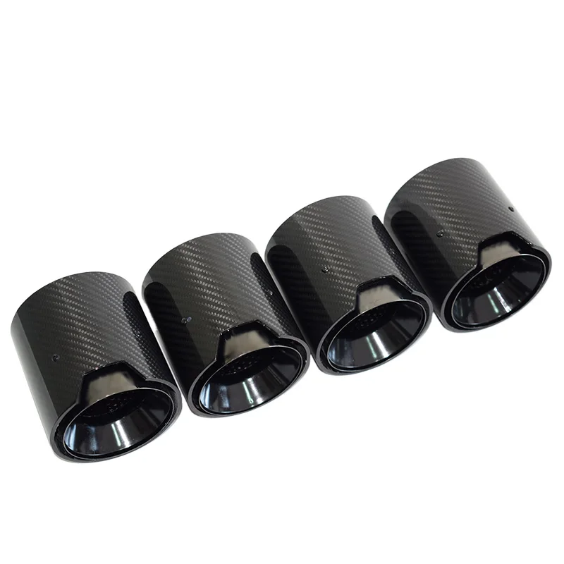 DEX.TY For BMW G80 G81 G82 G87 M2 M3 M4 M Power 4 PCS High Quality Carbon Fiber SS304 Muffler Exhaust Tip 2020-2024